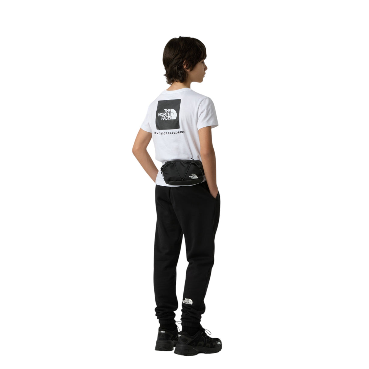 The North Face Teen Box NSE Short Sleeve Tee TNF White / Age 5-6-TNF White / Age 7-8-TNF White / Age 9-10-TNF White / Age 11-12-TNF White / Age 14-16 - 53 Degrees North 