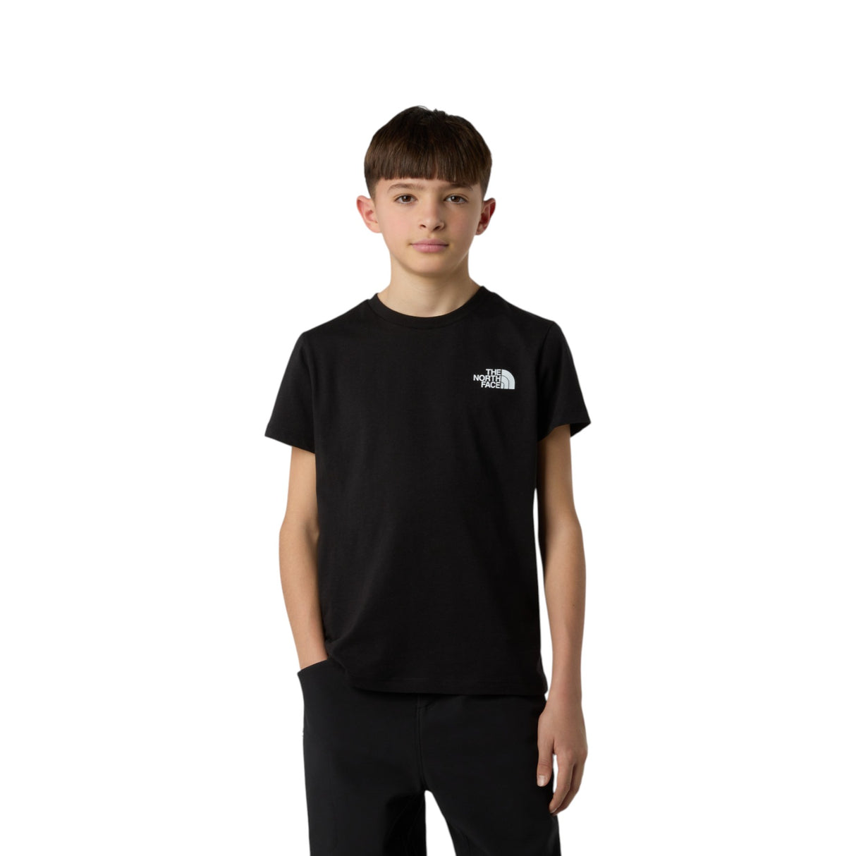 The North Face Teen Box NSE Short Sleeve Tee TNF White / Age 5-6-TNF White / Age 7-8-TNF White / Age 9-10-TNF White / Age 11-12-TNF White / Age 14-16 - 53 Degrees North 