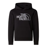 The North Face Teen Drew Peak Light Regular Hoodie TNF Black / Age 7-8-TNF Black / Age 10-TNF Black / Age 12-TNF Black / Age 14-16-TNF Black / Age 18-20 - 53 Degrees North 