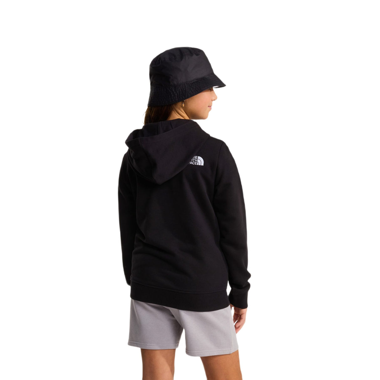 The North Face Teen Drew Peak Light Regular Hoodie TNF Black / Age 7-8-TNF Black / Age 10-TNF Black / Age 12-TNF Black / Age 14-16-TNF Black / Age 18-20 - 53 Degrees North 