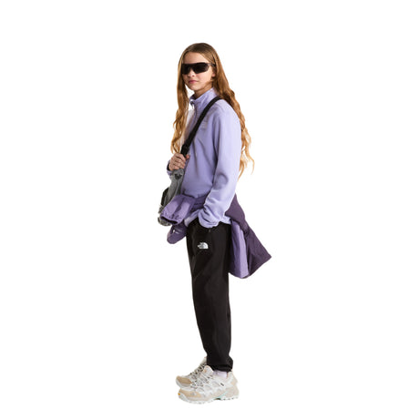 The North Face Teen Glacier 1/4 Zip Pullover TNF Black / Age 5-6 - 53 Degrees North