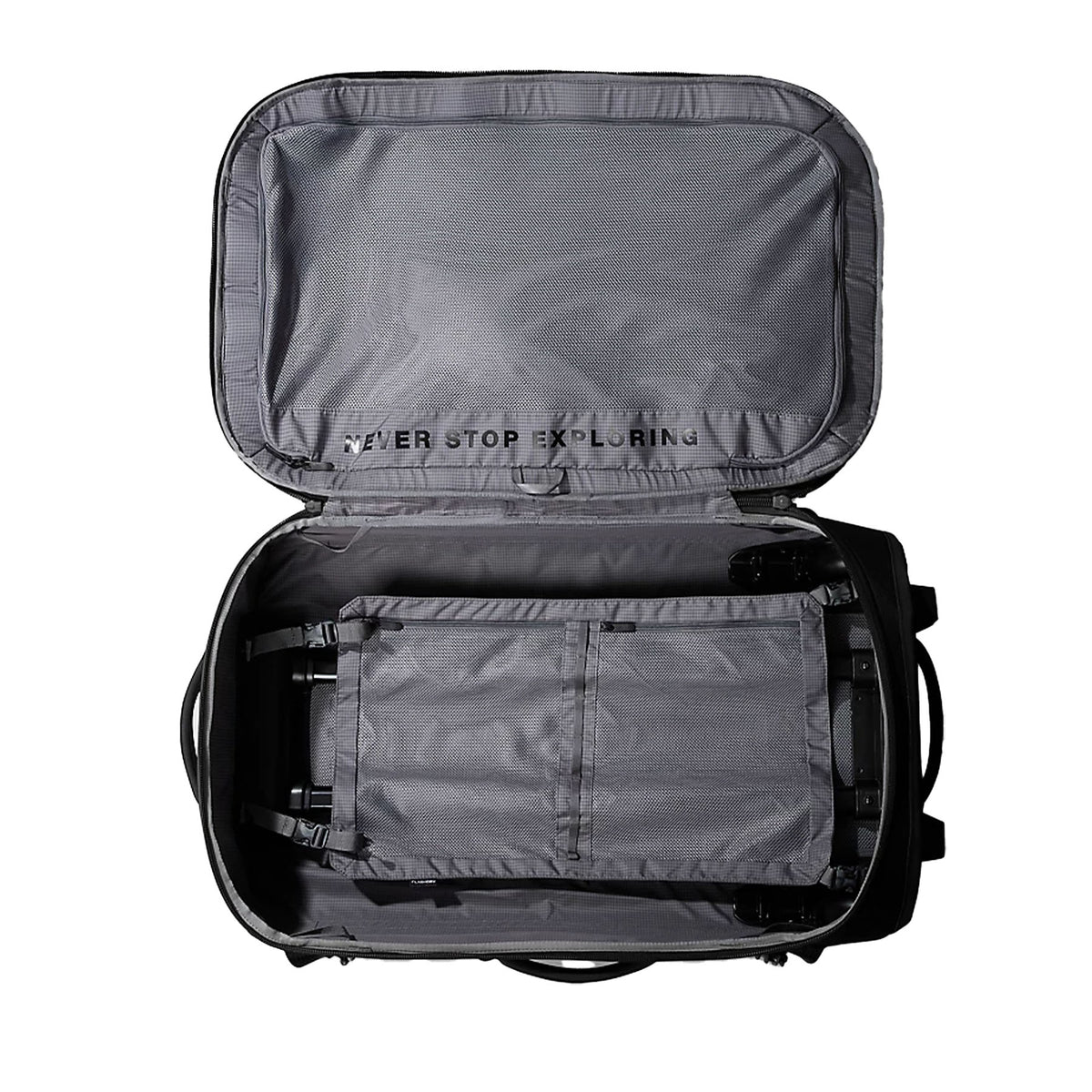 The North Face The North Face Base Camp Rolling Thunder 28" Wheeled Travel Bag - 95L TNF Black/TNF White - 53 Degrees North