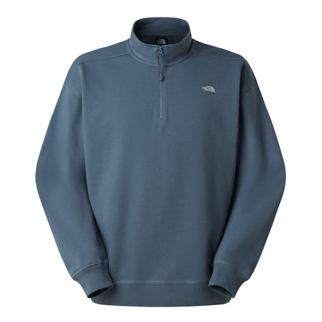 The North Face Unisex Essential Light Relaxed 1/4 Zip Crew Sweatshirt Granite Grey / Small-Granite Grey / Medium-Granite Grey / Large-Granite Grey / X-Large-Granite Grey / XX-Large - 53 Degrees North 