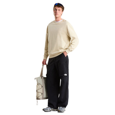 The North Face Unisex Essential Light Relaxed Crew Sweatshirt Desert Stone / Small-Desert Stone / Medium-Desert Stone / Large-Desert Stone / X-Large - 53 Degrees North 