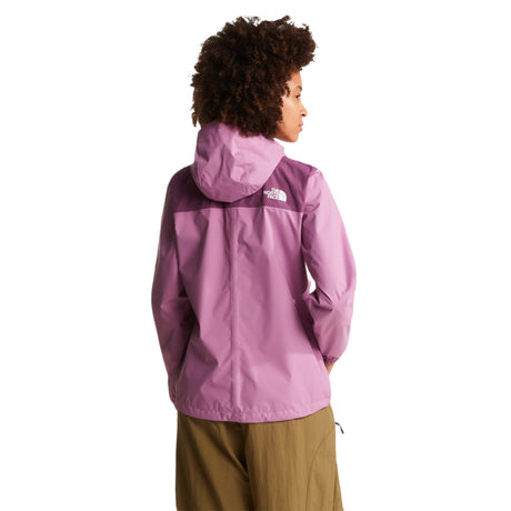 The North Face Women's Antora Rain Jacket Hushed Lavender/Chroma / X-Small-Hushed Lavender/Chroma / Small-Hushed Lavender/Chroma / Medium-Hushed Lavender/Chroma / Large-Hushed Lavender/Chroma / X-Large - 53 Degrees North 