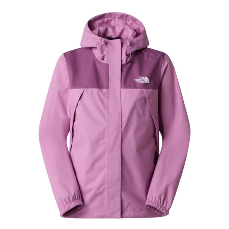 The North Face Women's Antora Rain Jacket Hushed Lavender/Chroma / X-Small-Hushed Lavender/Chroma / Small-Hushed Lavender/Chroma / Medium-Hushed Lavender/Chroma / Large-Hushed Lavender/Chroma / X-Large - 53 Degrees North 