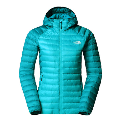 The North Face Women's Bettaforca LT Down Hooded Jacket Galactic Blue/Deep Teal / X-Small-Galactic Blue/Deep Teal / Small-Galactic Blue/Deep Teal / Medium-Galactic Blue/Deep Teal / Large-Galactic Blue/Deep Teal / X-Large - 53 Degrees North 