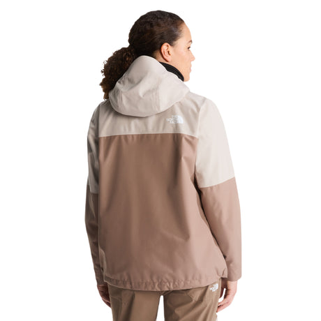 The North Face Women's Dryvent Zip-in Jacket Garnet/Timeless Taupe / X-Small - 53 Degrees North