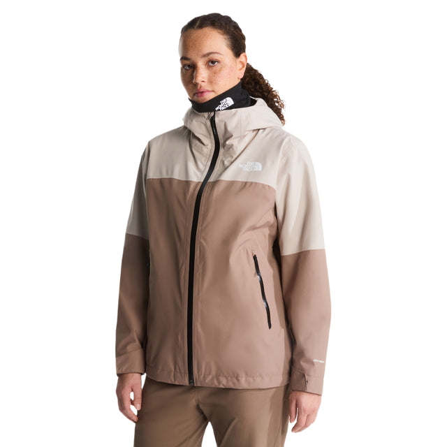 The North Face Women's Dryvent Zip-in Jacket Garnet/Timeless Taupe / X-Small - 53 Degrees North