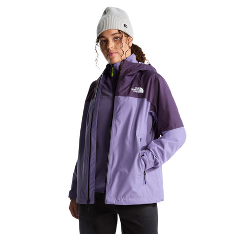 The North Face Women's Dryvent Zip-in Jacket Garnet/Timeless Taupe / X-Small - 53 Degrees North