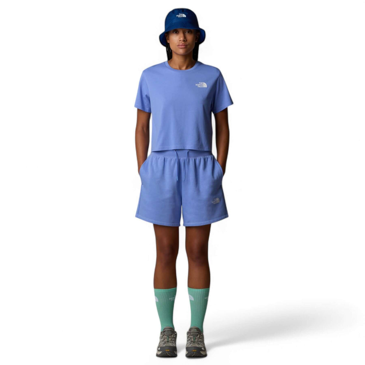 The North Face Women's Essential Relaxed Shorts Virtual Blue / X-Small-Virtual Blue / Small-Virtual Blue / Medium-Virtual Blue / Large-TNF Black / X-Small - 53 Degrees North 