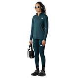 The North Face Women’s Flex Slim 1/4 Zip Long-Sleeve Top TNF Black / X-Small-TNF Black / Small-TNF Black / Medium-TNF Black / Large-TNF Black / X-Large - 53 Degrees North 