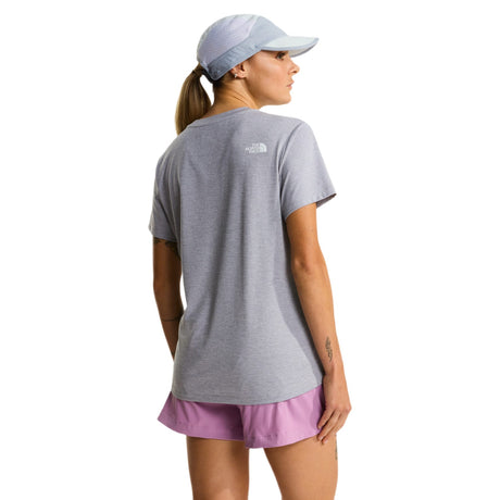 The North Face Women's Flex T-Shirt TNF Pale Grey Heather / X-Small-TNF Pale Grey Heather / Small-TNF Pale Grey Heather / Medium-TNF Pale Grey Heather / Large-TNF Pale Grey Heather / X-Large - 53 Degrees North 