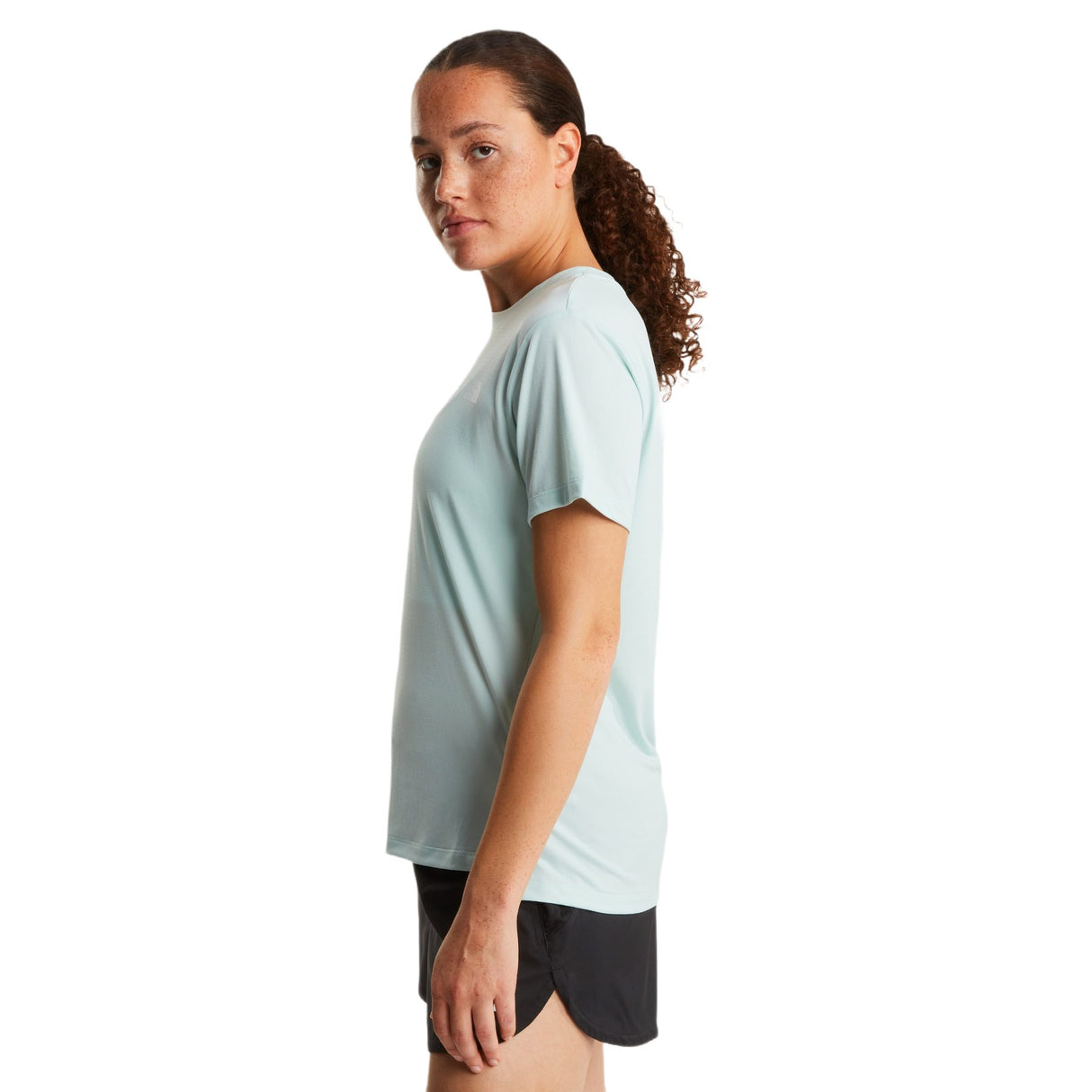 The North Face Women's Flex T-Shirt TNF Pale Grey Heather / X-Small-TNF Pale Grey Heather / Small-TNF Pale Grey Heather / Medium-TNF Pale Grey Heather / Large-TNF Pale Grey Heather / X-Large - 53 Degrees North 