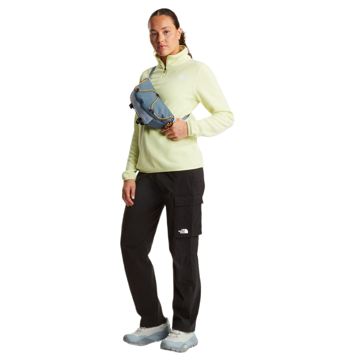 The North Face Women's Glacier 1/4 Zip Fleece Hushed Lavender / X-Small-Hushed Lavender / Small-Hushed Lavender / Medium-Hushed Lavender / Large-Hushed Lavender / X-Large - 53 Degrees North 