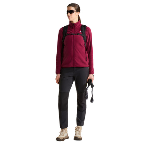 The North Face Women's Glacier Fleece Jacket Burgundy Crush / X-Small - 53 Degrees North