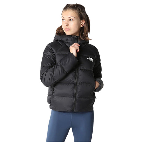 The North Face Women's Hyalite Down Hooded Jacket Slate Moss / X-Small-Slate Moss / Small-Slate Moss / Medium-Slate Moss / Large-Slate Moss / X-Large - 53 Degrees North 