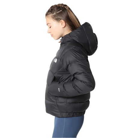 The North Face Women's Hyalite Down Hooded Jacket Slate Moss / X-Small-Slate Moss / Small-Slate Moss / Medium-Slate Moss / Large-Slate Moss / X-Large - 53 Degrees North 