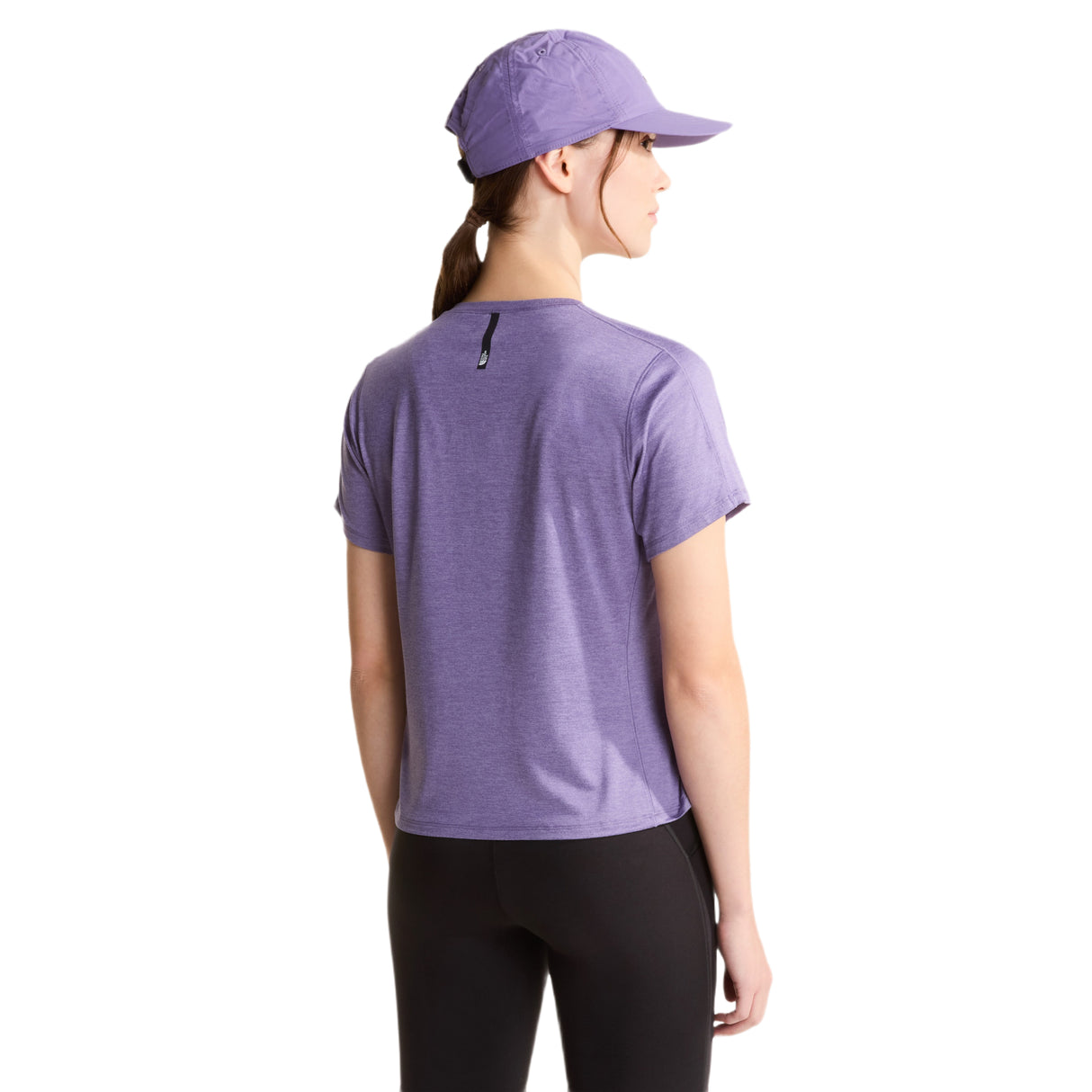 The North Face Women's Jaida T-Shirt Grounded Plum Light Heather / Large - 53 Degrees North