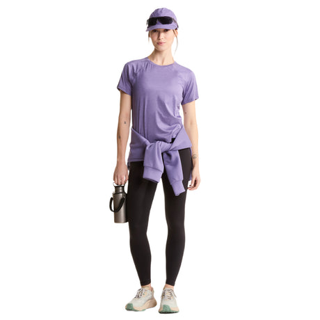 The North Face Women's Jaida T-Shirt Grounded Plum Light Heather / Large - 53 Degrees North