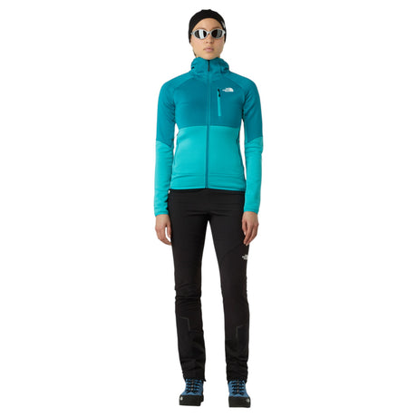 The North Face Women's Meteora Full Zip Fleece Galactic Blue/Deep Teal / Small-Galactic Blue/Deep Teal / Medium-Galactic Blue/Deep Teal / Large-Galactic Blue/Deep Teal / X-Large - 53 Degrees North 