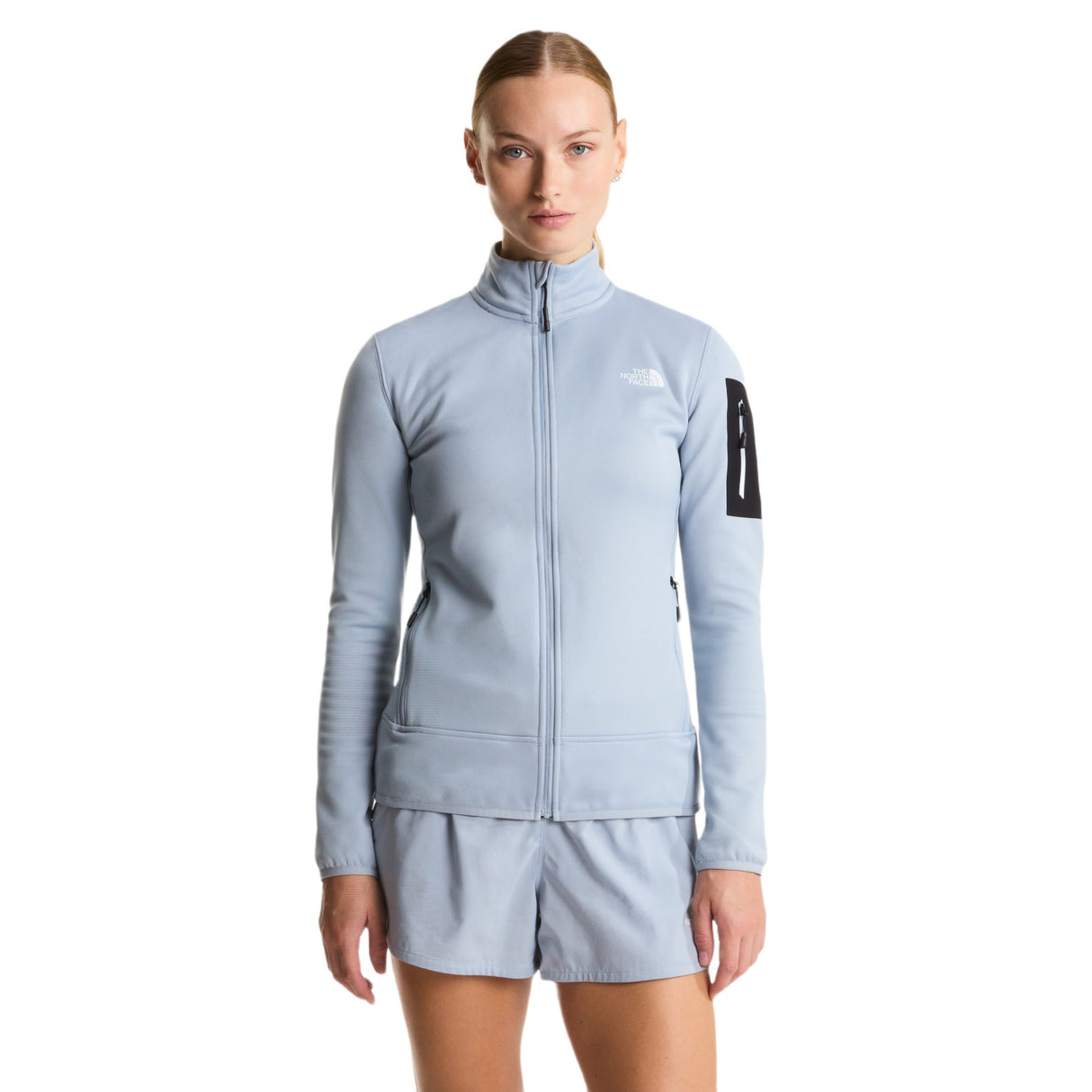 The North Face Women's Mistyescape Fleece Frost Grey/TNF Black / X-Small-Frost Grey/TNF Black / Small-Frost Grey/TNF Black / Medium-Frost Grey/TNF Black / Large-Frost Grey/TNF Black / X-Large - 53 Degrees North 