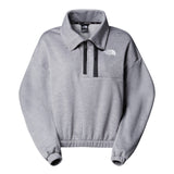 The North Face Women's Mountain Athletics 1/4 Zip Fleece TNF Pale Grey Heather / X-Small-TNF Pale Grey Heather / Small-TNF Pale Grey Heather / Medium-TNF Pale Grey Heather / Large-TNF Pale Grey Heather / X-Large - 53 Degrees North 