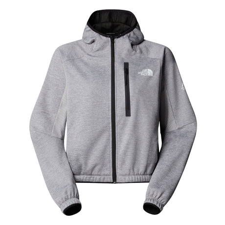 The North Face Women's Mountain Athletics Fleece Full Zip Jacket TNF Pale Grey Heather / X-Small-TNF Pale Grey Heather / Small-TNF Pale Grey Heather / Medium-TNF Pale Grey Heather / Large-TNF Pale Grey Heather / X-Large - 53 Degrees North 