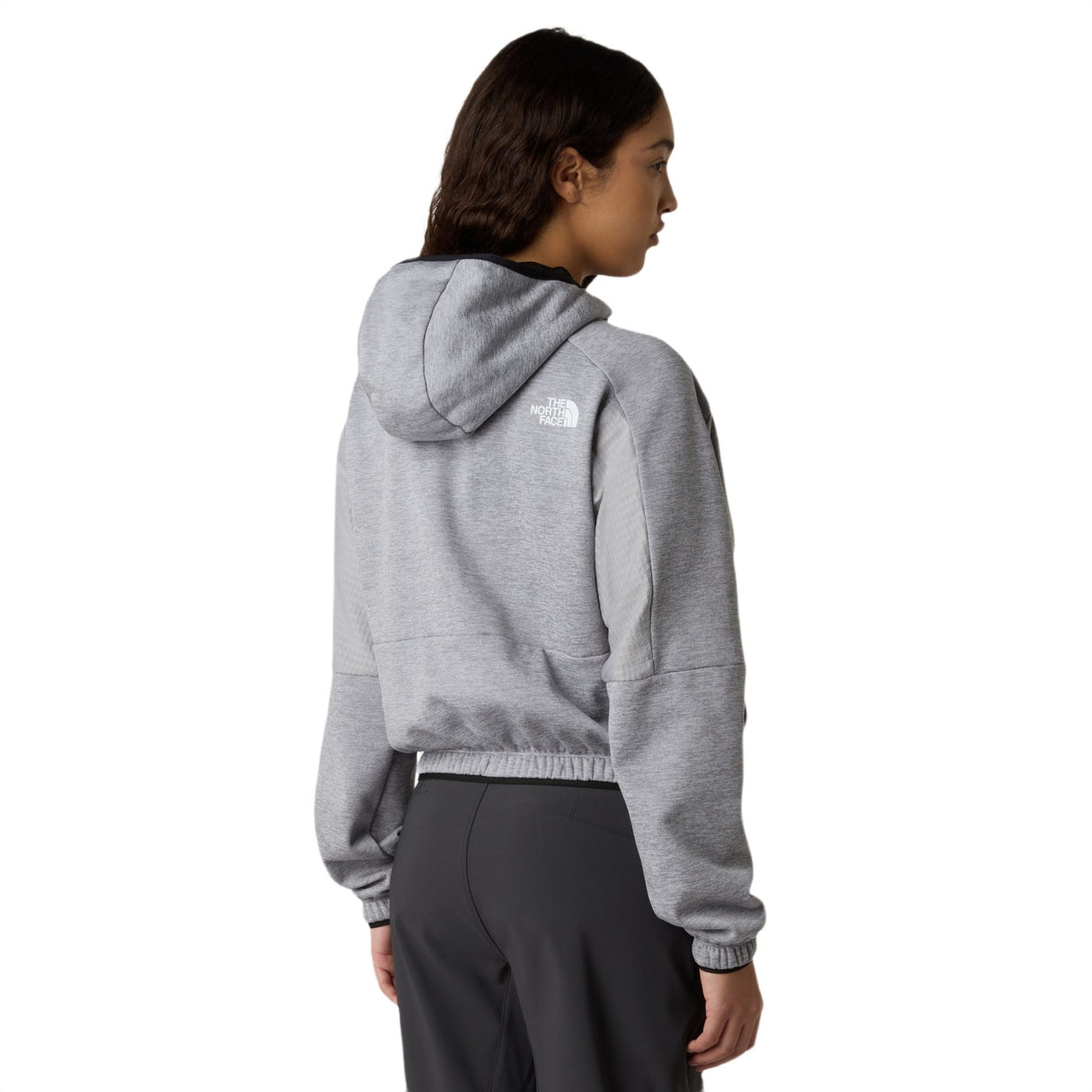 The North Face Women's Mountain Athletics Fleece Full Zip Jacket TNF Pale Grey Heather / X-Small-TNF Pale Grey Heather / Small-TNF Pale Grey Heather / Medium-TNF Pale Grey Heather / Large-TNF Pale Grey Heather / X-Large - 53 Degrees North 