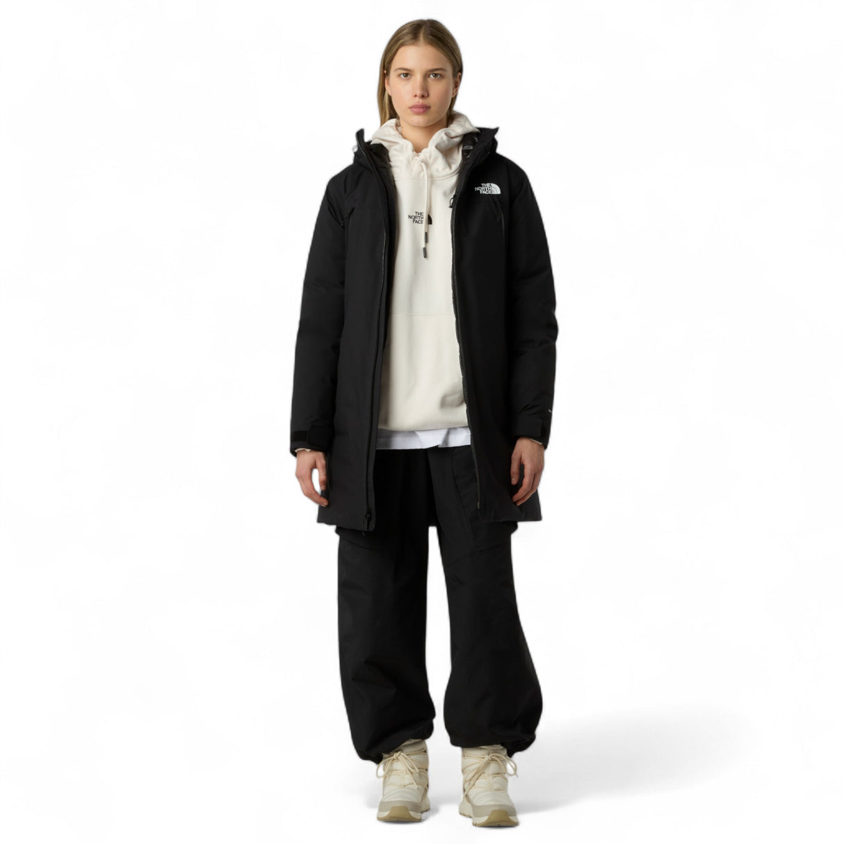 The North Face Women's Mountain Range Down Parka TNF Black / X-Small-TNF Black / Small-TNF Black / Medium-TNF Black / Large - 53 Degrees North 
