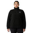 The North Face Women's Plus Glacier Fleece 1/4 Zip Jacket Space / 1X-Space / 2X-Space / 3X - 53 Degrees North 