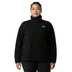 The North Face Women's Plus Glacier Fleece 1/4 Zip Jacket Space / 1X-Space / 2X-Space / 3X - 53 Degrees North 