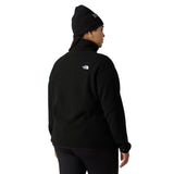 The North Face Women's Plus Glacier Fleece Jacket TNF Black / 1X-TNF Black / 2X-TNF Black / 3X - 53 Degrees North 