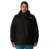 The North Face Women's Quest Plus Waterproof Jacket TNF Black/Foil Grey / 1X-TNF Black/Foil Grey / 2X-TNF Black/Foil Grey / 3X - 53 Degrees North 