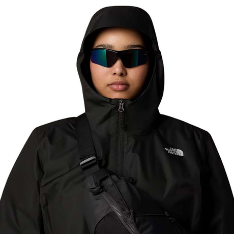 The North Face Women's Quest Plus Waterproof Jacket TNF Black/Foil Grey / 1X-TNF Black/Foil Grey / 2X-TNF Black/Foil Grey / 3X - 53 Degrees North 