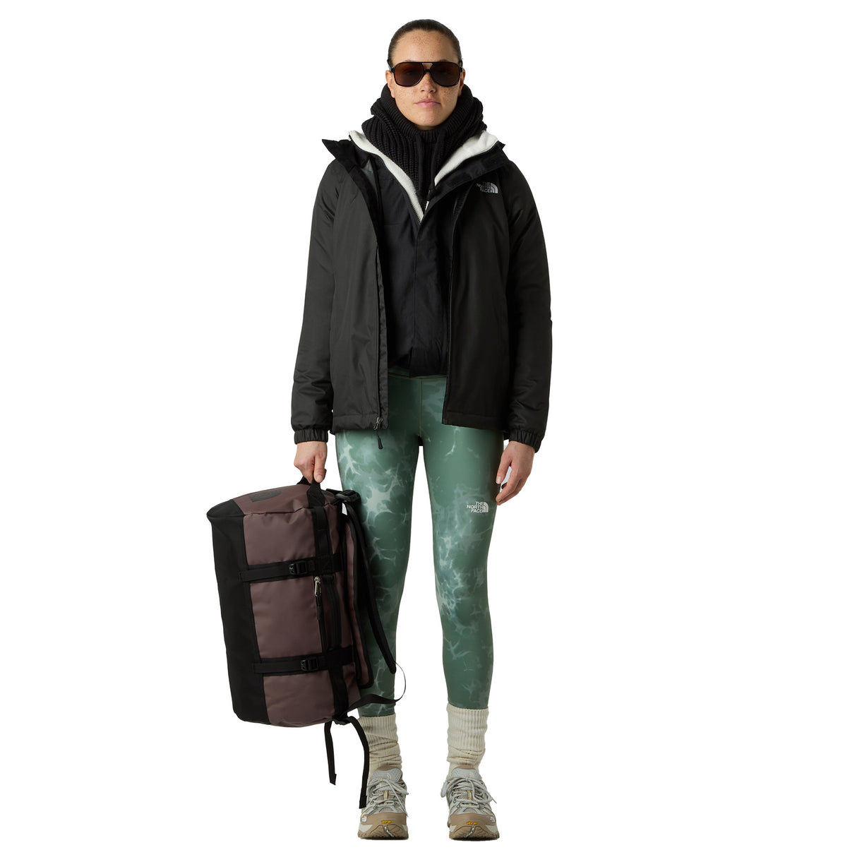 The North Face Women's Quest Waterproof Jacket TNF Black/Foil Grey / X-Small-TNF Black/Foil Grey / Small-TNF Black/Foil Grey / Medium-TNF Black/Foil Grey / Large-TNF Black/Foil Grey / X-Large - 53 Degrees North 