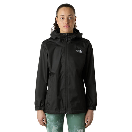The North Face Women's Quest Waterproof Jacket TNF Black/Foil Grey / X-Small-TNF Black/Foil Grey / Small-TNF Black/Foil Grey / Medium-TNF Black/Foil Grey / Large-TNF Black/Foil Grey / X-Large - 53 Degrees North 