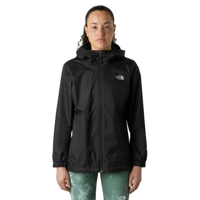 The North Face Women's Quest Waterproof Jacket TNF Black/Foil Grey / X-Small-TNF Black/Foil Grey / Small-TNF Black/Foil Grey / Medium-TNF Black/Foil Grey / Large-TNF Black/Foil Grey / X-Large - 53 Degrees North 