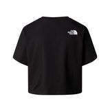 The North Face Women's Simple Dome Cropped Slim T-Shirt Virtual Blue / X-Small-Virtual Blue / Small-Virtual Blue / Medium-Virtual Blue / Large-Virtual Blue / X-Large - 53 Degrees North 