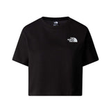 The North Face Women's Simple Dome Cropped Slim T-Shirt Virtual Blue / X-Small-Virtual Blue / Small-Virtual Blue / Medium-Virtual Blue / Large-Virtual Blue / X-Large - 53 Degrees North 