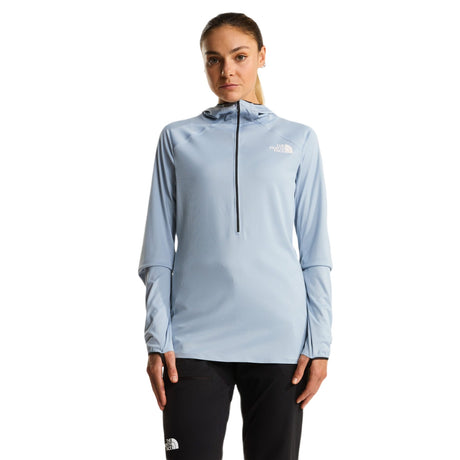 The North Face Women's Summit Direct Sun Hoodie Frost Grey / X-Small-Frost Grey / Small-Frost Grey / Medium-Frost Grey / Large - 53 Degrees North 