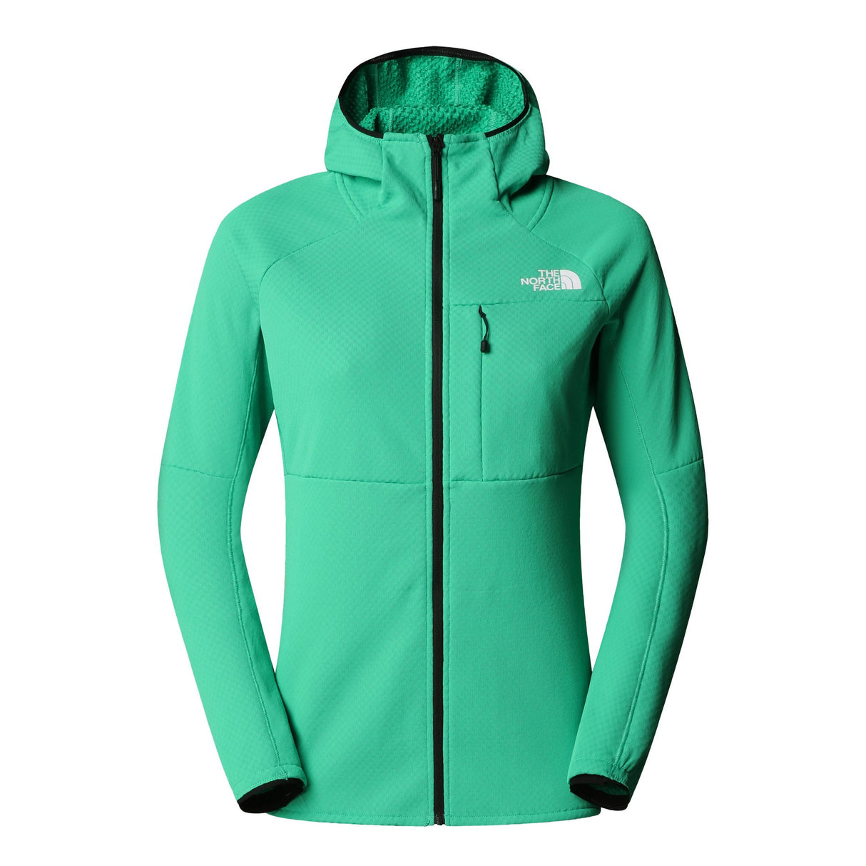 The North Face Women's Summit Futurefleece Full Zip Hooded Jacket Nebula Green / X-Small - 53 Degrees North