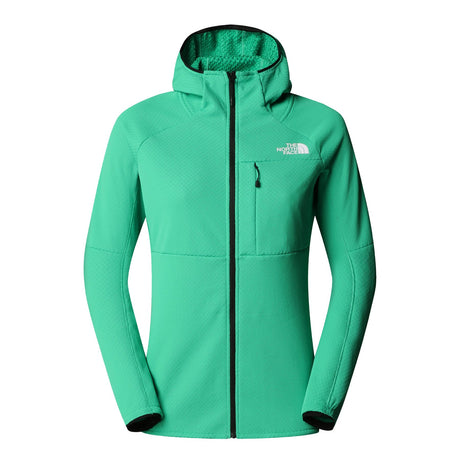 The North Face Women's Summit Futurefleece Full Zip Hooded Jacket Nebula Green / X-Small - 53 Degrees North
