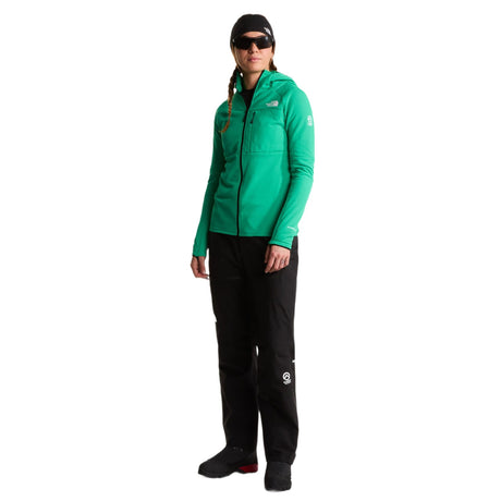 The North Face Women's Summit Futurefleece Full Zip Hooded Jacket Nebula Green / X-Small - 53 Degrees North