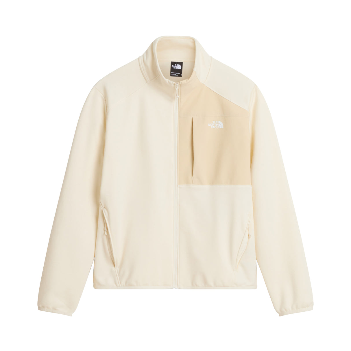 The North Face Women's TNF Performance Fleece Full Zip Jacket White Dune Light Heather / X-Small - 53 Degrees North