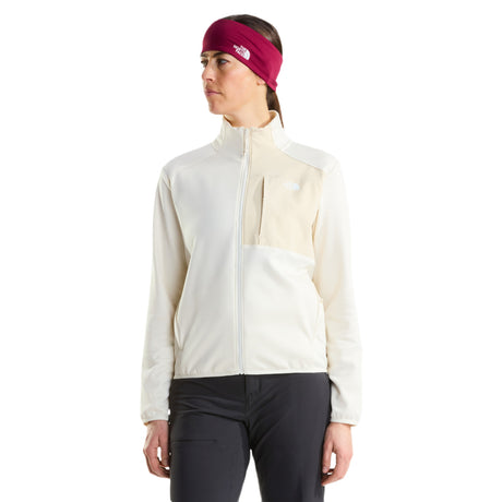 The North Face Women's TNF Performance Fleece Full Zip Jacket White Dune Light Heather / X-Small - 53 Degrees North