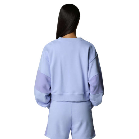 The North Face Women's Terry Oversized Cropped Crew Purple Mint / X-Small-Purple Mint / Small-Purple Mint / Medium-Purple Mint / Large - 53 Degrees North 