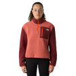 The North Face Women's Yumiori 1/4 Zip Fleece Mars Dust/Sumac/Solar Flare / X-Small - 53 Degrees North