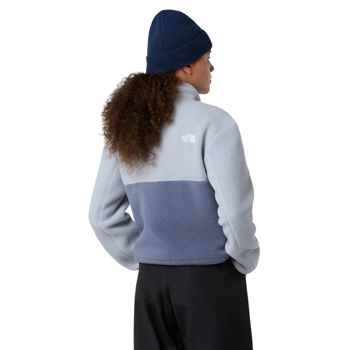 The North Face Women's Yumiori 1/4 Zip Fleece White Dune/Opal Frost / X-Small - 53 Degrees North
