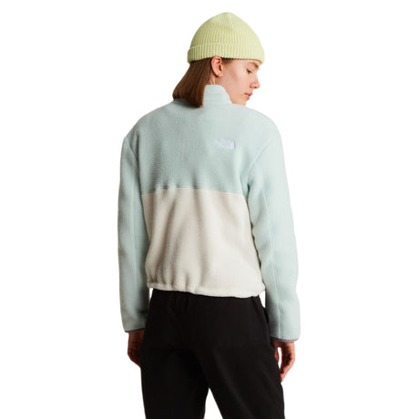 The North Face Women's Yumiori 1/4 Zip Fleece White Dune/Opal Frost / X-Small - 53 Degrees North